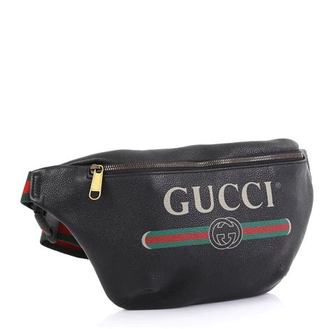 gucci logo belt bag